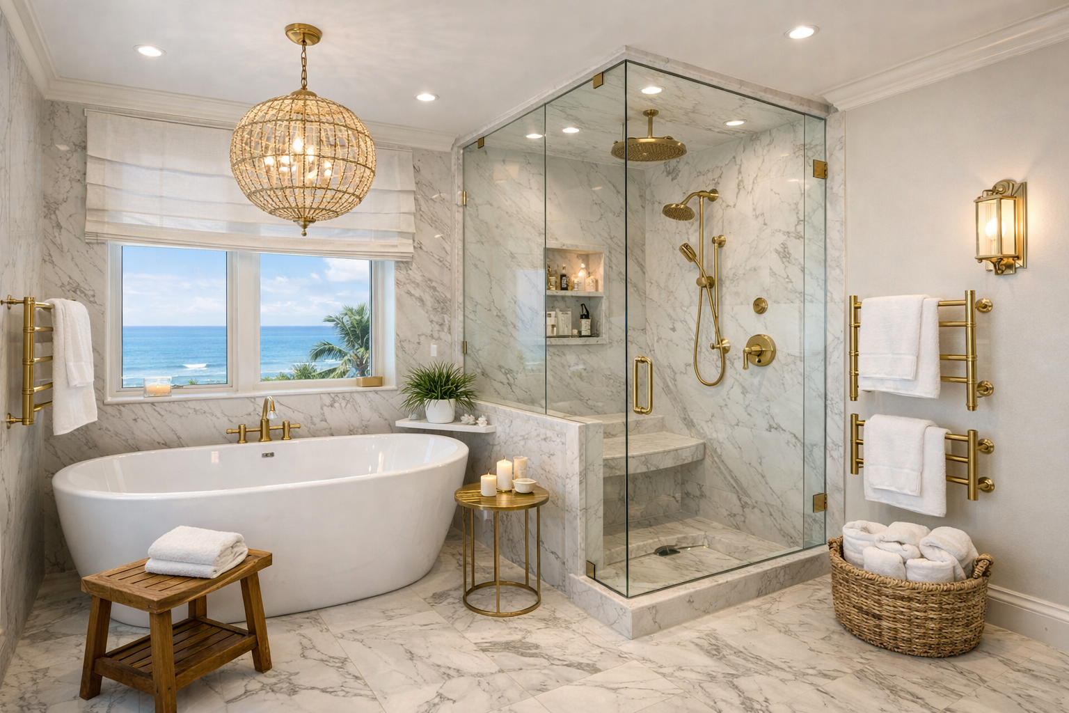 Luxury Spa-Style Bathroom