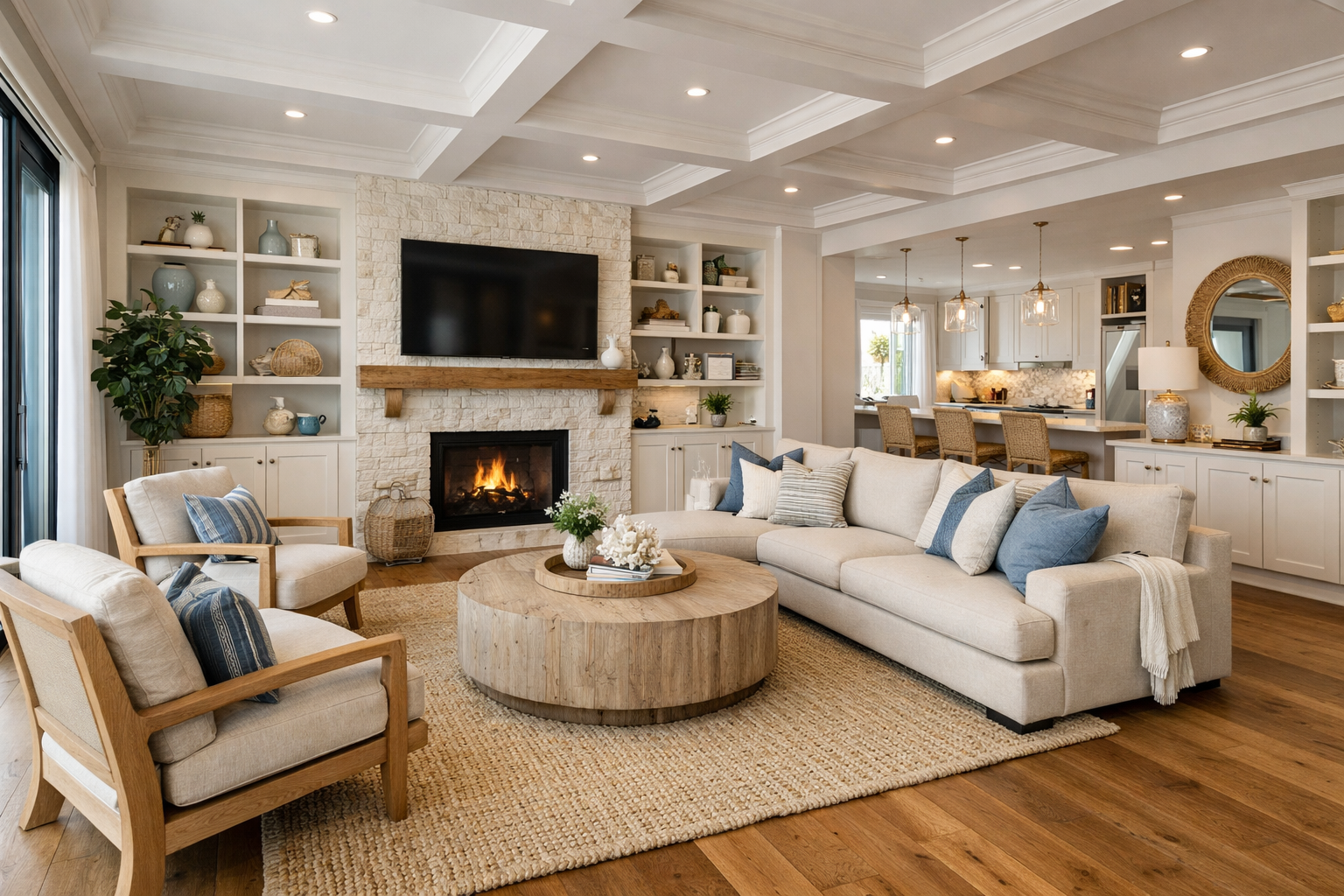 Luxury Living Room Renovation